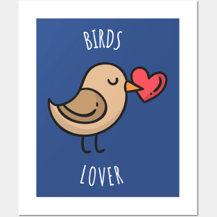 Birds Lover Cute Posters and Art